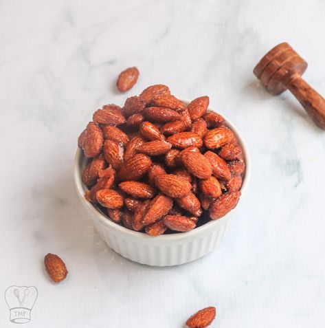 Honey Glazed Almonds, Almond Glaze Recipe, Glazed Almonds, Super Healthy Snacks, School Snacks For Kids, Snack Prep, Honey Sauce, Honey Glazed, Modern Food