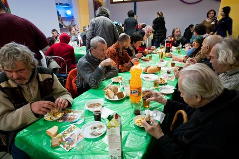 Homeless people sit around table at the Christmas charity dinner for the poor pe #Sponsored , #AFFILIATE, #paid, #sit, #Homeless, #poor, #table Poor Dinner, Christmas Charity, Monday Christmas, Table Talk, Homeless People, Sweet Home Alabama, People Sitting, Poor People, School Project