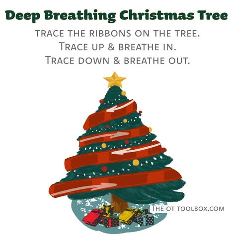 Christmas Mindfulness Activity Holiday Mindfulness Activities, Christmas Mindfulness Activities, Christmas Counseling Activities, Christmas Group Therapy Activities, Christmas Counseling Activities For Kids, Christmas Therapy Activities Kids, Christmas Therapy Activities, Christmas Mindfulness, Coping Strategies For Kids