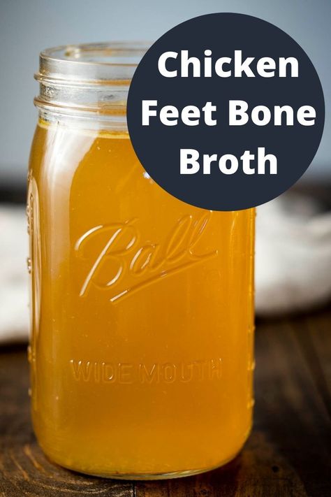 Chicken Feet Bone Broth Recipe, Chicken Feet Bone Broth Instant Pot, Instapot Bone Broth, Chicken Feet Bone Broth, Bone Broth Instant Pot, Healing Drinks, Chicken Bone Broth Recipe, Make Chicken Broth, Apple Cider Vinegar Chicken