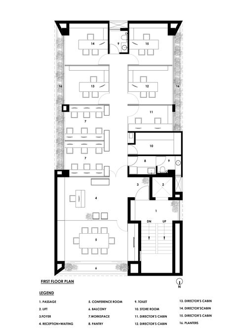 Office Building Plans Layout, Office Building Floor Plan Layout, Small Office Building Plan, Small Office Building Architecture, Small Office Plan, Office Building Layout, Office Floor Plan Layout, Modern Office Building Architecture, Office Plan Layout