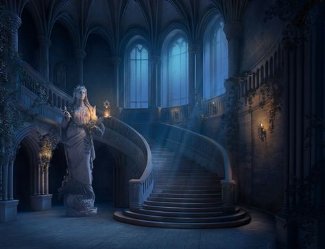 Castle Inside Background, Ancient Castle Interior, Dark Mansion, Witch School, Nevermore Academy, Castle Rooms, Castles Interior, Retro Horror, Fantasy Castle