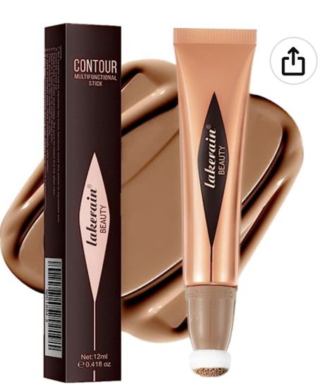 https://amzn.to/46NRZoz Concealer Contouring, Contour Wand, Cream Contour Stick, Liquid Bronzer, Bronzer Stick, Liquid Contour, Face Concealer, Bronzer Makeup, Corrector Concealer