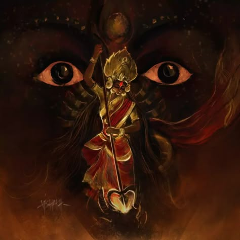 Durga Matha, Kali Picture, Indian Goddess Kali, Devi Images Hd, Durga Painting, Aadi Shakti, Maa Kali, Pictures Of Shiva, Goddess Kali