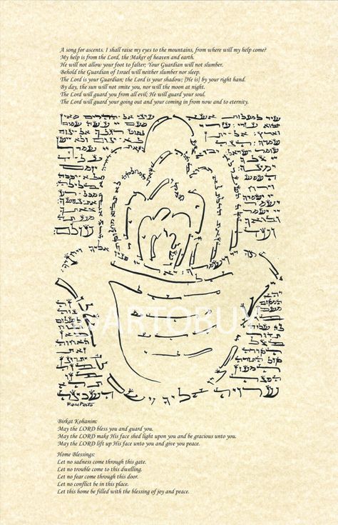 Home Blessing with English Translation Birkat Habayit by ArtoBuy Jewish Home, Home Blessing, House Blessing, Judaica Gifts, Peace Dove, Spiritual Messages, Jewish Gifts, Jewish Holidays, Jewish Art