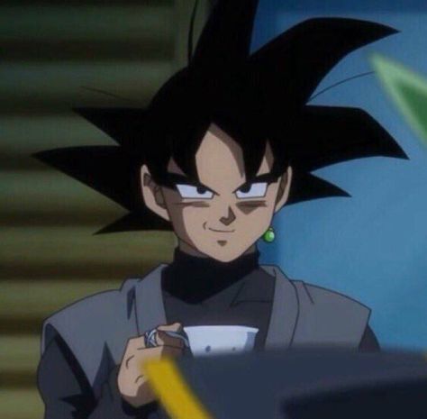 Goku Black Drinking Tea, Goku Black Icon, Evil Goku, Laugh Meme, Anime Gangster, Goku Wallpaper, Mangekyou Sharingan, Dragon Ball Art Goku, Dragon Ball Super Artwork