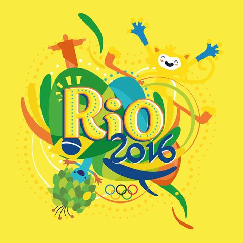 Rio 2016 on Behance Rio Logo, Rio 2016 Olympics, Ui Illustration, Expo 2020, Rio Olympics 2016, 2016 Summer, Rio 2016, Summer Olympics, Creative Industries