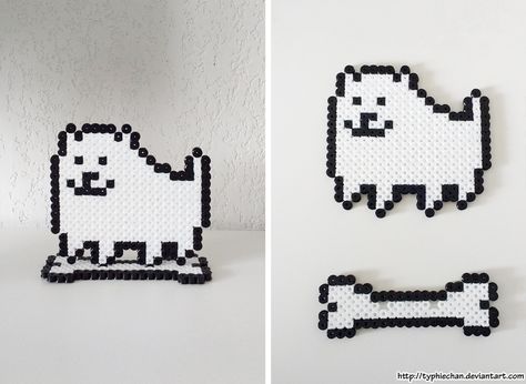 Lesser Dog, Art Fer, Hama Art, Hamma Beads Ideas, Pokemon Perler Beads, Pixel Beads, Pearl Beads Pattern, Easy Perler Beads Ideas, 3d Perler Bead