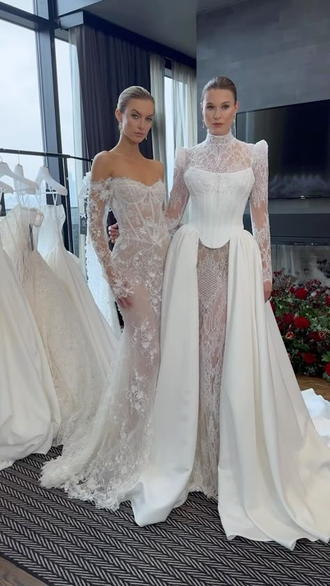 Rare Wedding Dresses, 2025 Wedding Dresses, Wedding Gown Trends, Vintage Bridal Fashion, Bridal Wardrobe, Haute Couture Wedding Dress, Stunning Wedding Dresses, Evening Gowns Elegant, Bridal Fashion Week