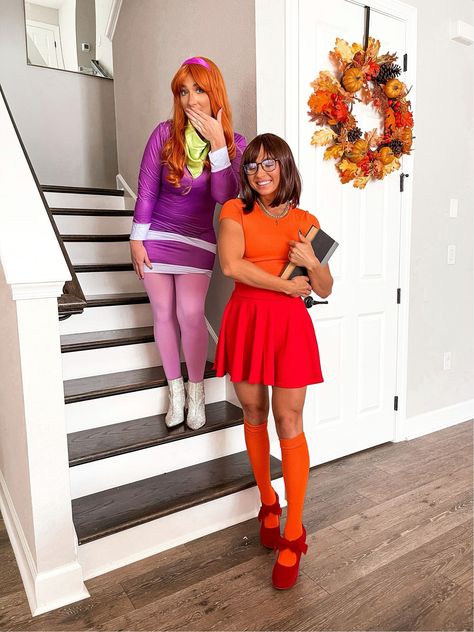 Urban CoCo Women's Basic Versatile … curated on LTK Velma And Coco, Single Costume Ideas Women, Vilma Scooby Doo, Besties Costumes, Disney Costumes For Women, Velma Halloween Costume, Dynamic Duo Costumes, Duo Ideas, Sister Halloween Costumes