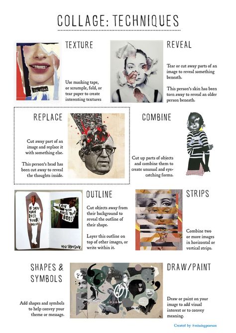 Ap Art Prompts, Art Portfolio Graphic Design, Sketchbook Prompts For Middle School, Collage Tutorials Step By Step, Ap Art Theme Ideas, Self Collage Ideas Projects, Beginner Collage Art, Project Art Ideas, Collage Elementary Art