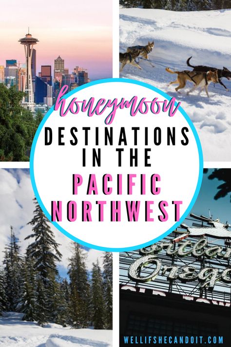 Top Honeymoon Destinations in the Pacific Northwest Pacific Northwest Honeymoon, Romantic Getaway Ideas, Top Honeymoon Destinations, Perfect Honeymoon, Honeymoon Places, Best Honeymoon Destinations, Dream Honeymoon, Granville Island, Best Honeymoon