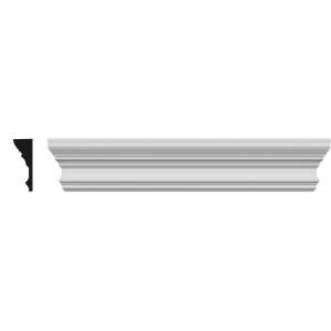 Ekena Millwork 1/2 in. x 60 in. x 5-1/2 in. Polyurethane Seville Crosshead Moulding CRH05X60SE at The Home Depot - Mobile Crosshead Moulding, Large Entryway, Elegant Interiors, Seville, Ekena Millwork, Easy Paintings, Building Materials, Indoor Decor, Curb Appeal