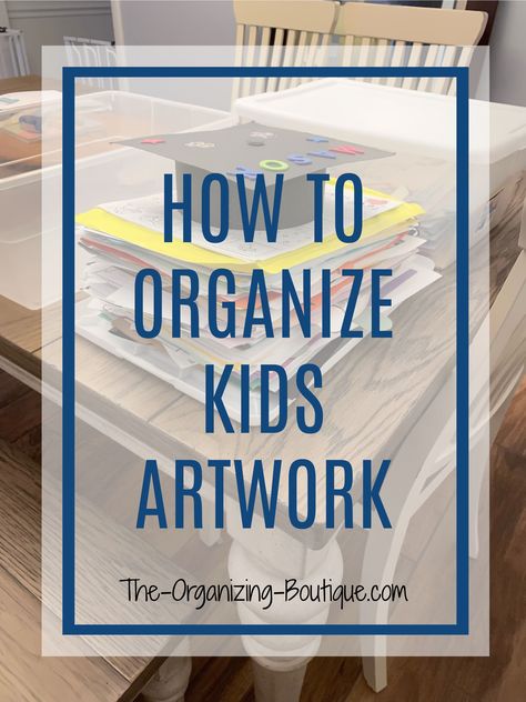 How To Store Kids Artwork, Organize Cardigans, Artwork Storage Ideas, Organizing Kids Rooms, Storing Kids Artwork, Kids Artwork Storage, Organizing Kids Artwork, Closet Organizing Ideas, Draw Organizer