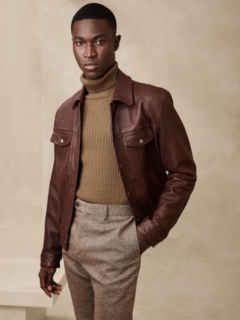 Best Winter Outfits Men, Mens Turtleneck Outfits, Sports Coat And Jeans, Turtleneck Outfit Men, Turtleneck Outfits, Smart Casual Menswear, Turtleneck Outfit, Mens Turtleneck, Rib Stitch