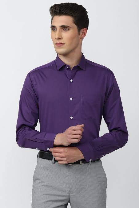 Purple Dress Shirt Men Outfits, Violet Shirt Outfit Men, Purple Crewneck Outfit, Purple Shirt Men, Crewneck Outfit Men, Formal Look For Man, Mauve Outfit, Purple Dress Outfits, Crewneck Outfit