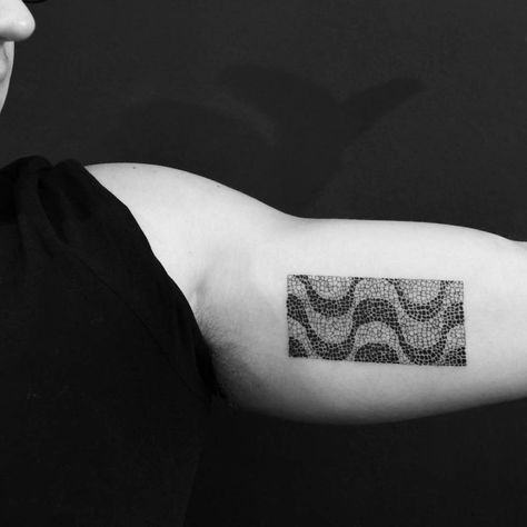 Copacabana mosaic tattoo. Brazil Tattoo Ideas Rio De Janeiro, Mosaic Tattoo For Women, Copacabana Tattoo, Brazil Tattoo Ideas, Brazilian Tattoo Ideas, Brazil Tattoo, Mosaic Tattoo, Skyline Tattoo, Brazilian Culture