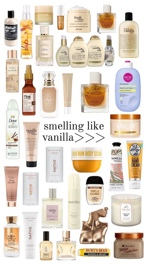 Smell Like Vanilla, Vanilla Smell, Scent Combos, How To Smell Good, Fragrance Lab, To Smell Good, Fragrances Perfume Woman, Vanilla Perfume, Body Hygiene