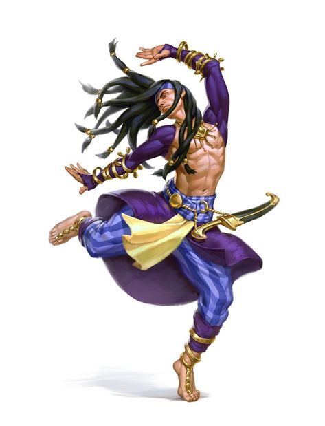 Male Human Bard Dancer - Pathfinder 2E PFRPG PFSRD DND D&D 3.5 4E 5E 5th ed d20 fantasy Pathfinder Rpg Characters, Monk Dnd, Dnd Bard, Pathfinder 2e, Pathfinder Character, Dancers Art, Male Dancer, Human Male, Dungeons And Dragons Homebrew