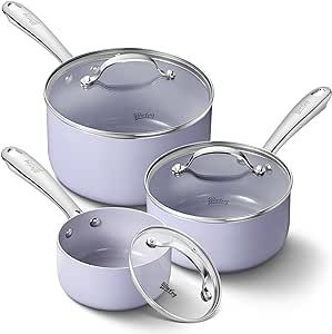 Open Flame Cooking, Clean Stainless Steel, Ceramic Cookware Set, Best Pans, Milk Pot, Ceramic Cookware, London Style, Pot Set, Stainless Steel Cleaning