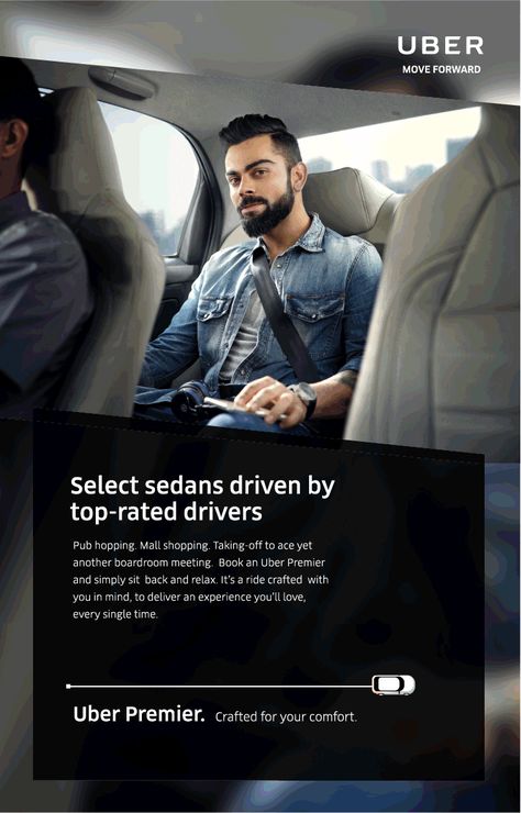 uber-select-sedans-driven-by-top-rated-drivers-ad-times-of-india-delhi-05-08-2018 Uber Creative Ads, Uber Ads, Driver App, Book Advertising, Newspaper Advertisement, Uber Driver, Social Awareness, Social Media Campaign, Social App