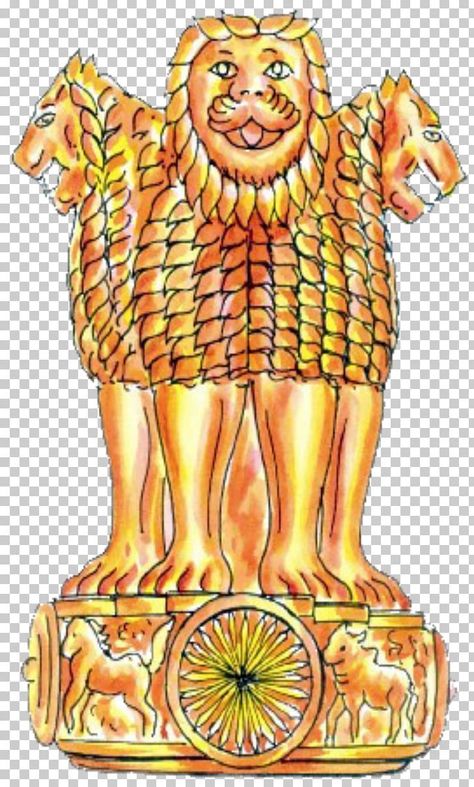 National Emblem Of India, Indian Symbols, Kid Drawing, Computer Icons, Indian Arts And Crafts, School Decoration, National Emblem, Paper Plants, India Country