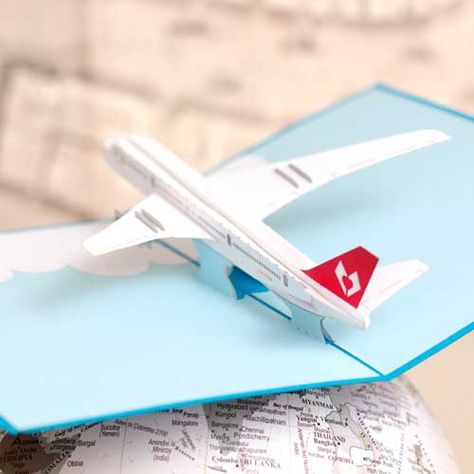 Airplane Pilot Gift Ideas - Three-Dimensional Airplane Card for an Aviation Gift. #pilots #airplanes #birthdaycards #pilot #aviation #aviator Airplane Gifts For Men, Gifts For Pilots Men, Pilot Gifts Boyfriend, Pilot Boyfriend, Pilot Gift Ideas, Bf Bday, Aviation Gift Ideas, Airplane Card, Airplane Gift Ideas