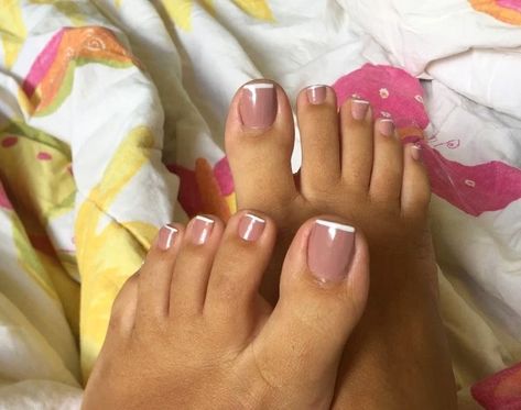 Pedicure for 50 Years Old Women: Spring-Summer Trends of 2023 and Lots of Ideas In Photos! | 50 Years Old Women, Purple Pedicure, French Tip Pedicure, Glitter Pedicure, Summer Pedicure Colors, French Pedicure Designs, Summer Pedicure, French Pedicure, Pedicure Colors