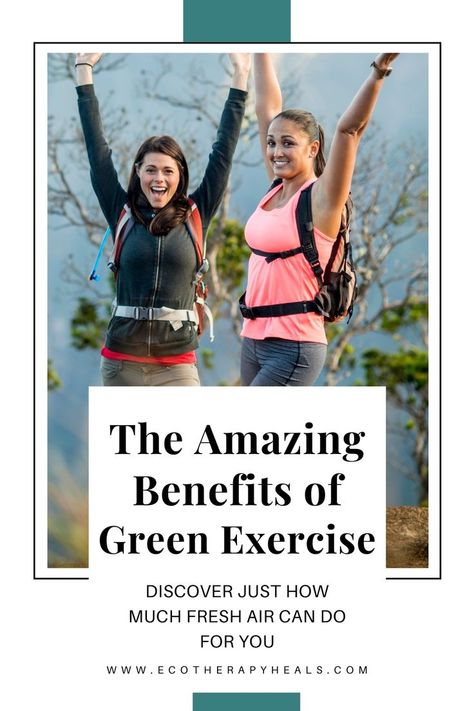 Green exercise is on the rise. 🚵 From outdoor yoga to cycling, learn about the benefits of exercise in nature and what key studies have found. 😊 #greenexercise #nature #ecotherapy /// nature therapy /// nature activities // healthy lifestyle Ecotherapy Activities, Animal Therapy Activities, Horticulture Therapy, Nature Therapy, Healing Retreats, Mental And Physical Health, Therapy Animals, Forest Bathing, Benefits Of Exercise