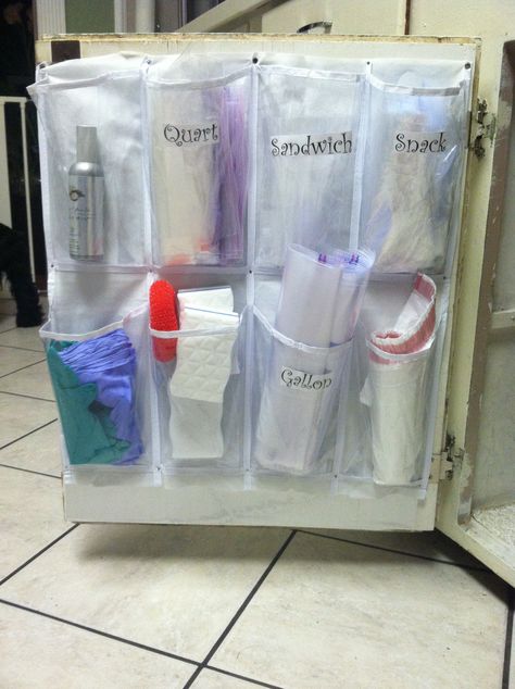 Ziplock storage idea by chantelle Storing Ziploc Bags Storage Ideas, Ziploc Bag Storage Pantry, Ziploc Bag Storage Ideas, How To Store Ziplock Bags Storage Ideas, Ziploc Bag Storage, Diy Ziplock Bag Storage, Ziplock Bag Storage, Ziplock Bag Storage Organizing Ideas, Organizing Ziploc Bags In Pantry