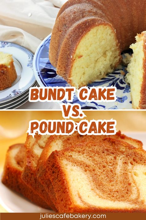 pound cake vs bundt cake Pound Cake Mix Add Ins, Pound Cake Bundt, Grandma's Pound Cake Recipe, Sour Cream Pound Cake, Cake Name, Special Cakes, Single Recipes, Cake Shapes, Box Cake Mix