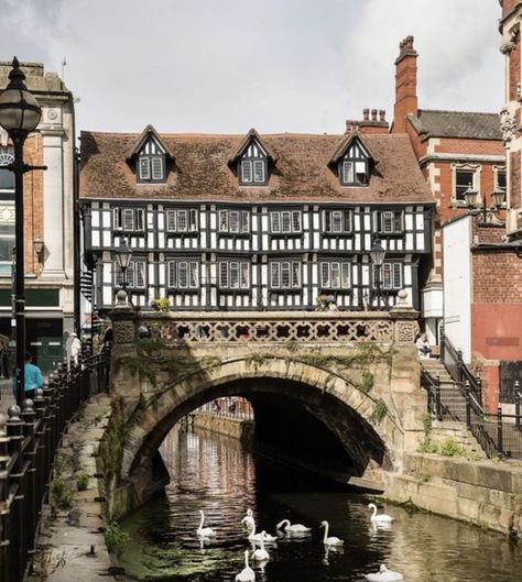 Lincoln England, Watercolour Inspiration, Main Street, Dark Academia, Great Britain, Lincoln, Maine, Bridge, England