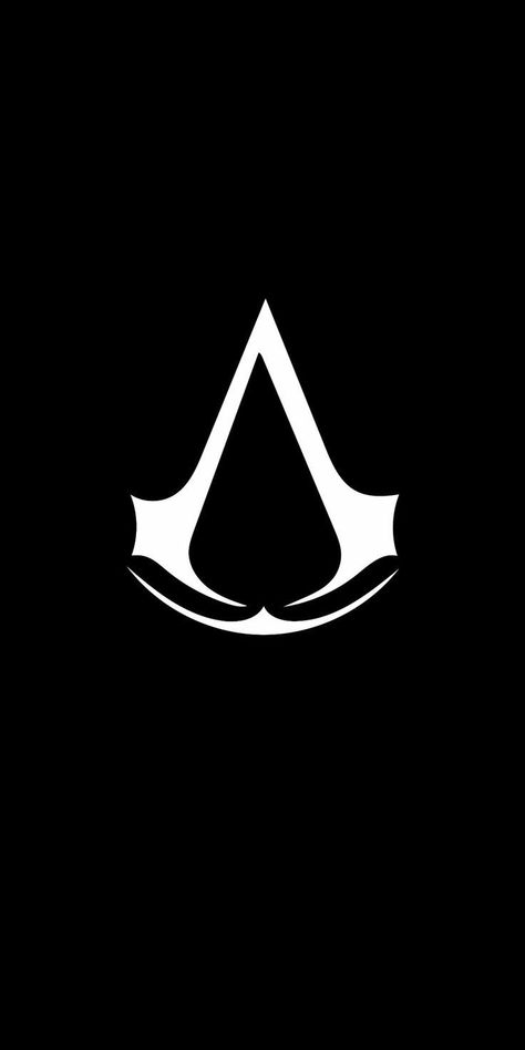 Assesin Creed, Assassin Logo, Assassins Creed Quotes, Assassins Creed Tattoo, Assassins Creed Logo, The Weeknd Wallpaper Iphone, Creative Logo Design Art, Assassin's Creed Black, Assassin's Creed Wallpaper