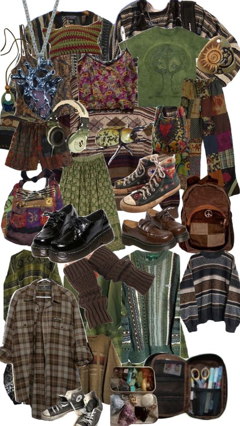 Earth Outfits, Peony Aesthetic, Earth Fashion, Grunge Hippie, Moda Hippie, Hippy Style, Hippie Lifestyle, Hippie Aesthetic, Street Outfits