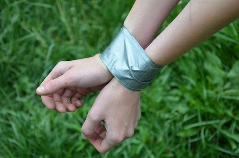 duct tape restraints Large Feathers, Duct Tape, Outdoor Life, Cute Casual Outfits, Canning