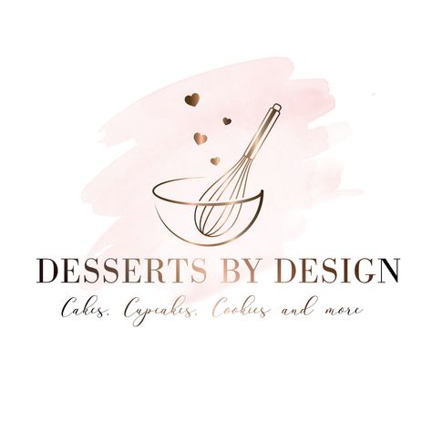 Home | Desserts By Design Home Desserts, Dessert Logo, Logo Design, ? Logo, Birthday, Design