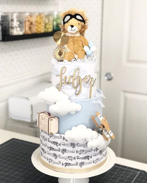 Baby diaper cake