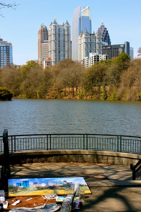 Piedmont Park in Downtown Atlanta Piedmont Park Atlanta, Outdoor Pics, Atlanta Usa, Downtown Atlanta, Piedmont Park, Park Ideas, Vip Room, Georgia Travel, State Of Colorado