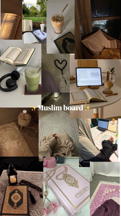 #visionboard #muslim #muslima #muslimgirl #aestetic #routine #routineaestetic #girl #islam #hijab Allah Vision Board, Muslim Clean Girl Aesthetic, Islam Study Aesthetic, Hijab Styles Aesthetic, Aesthetic Pharmacy Wallpaper, Muslim Astethic, Muslim Lifestyle Aesthetic, Islamic Girl Aesthetic, Islamic Manifestation