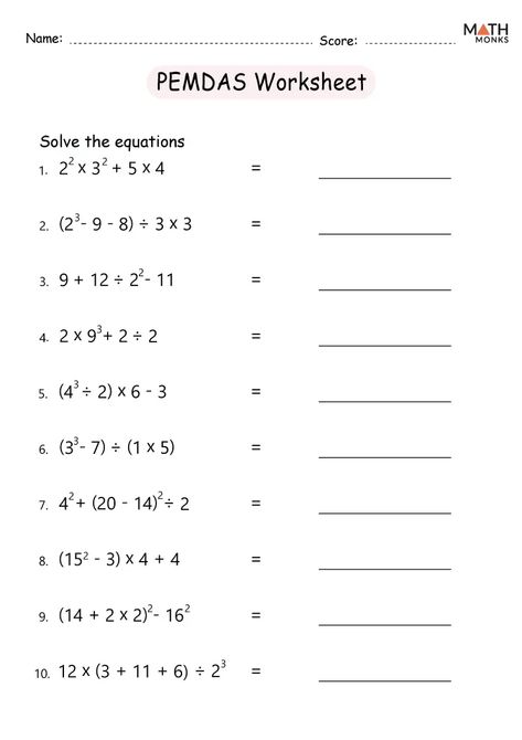 Homework Help Sheet, Sixth Grade Math Worksheets Free, 6 Grade Math Worksheets, 7th Grade Math Worksheets Free Printable, 6th Grade Math Worksheets Free Printable, Math Worksheets Highschool, Hesi Math, Islam Stories, Pemdas Math