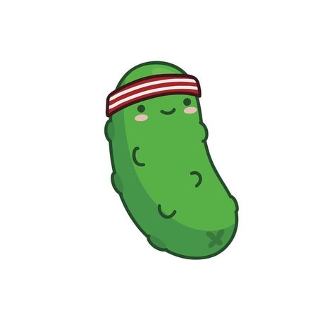 Diana | Freelance Ilustrator on Instagram: “Switching it up because he’s a big dill- pickle! —- #pickles #pickle #dillpickle #art #artwork #drawings #illustrations #cutefood #foodart…” Pickle Drawings Easy, How To Draw A Pickle, Cute Pickle Drawing, Pickle Nail Art, Cute Pickle Tattoo, Pickle Drawings, Pickles Drawing, Pickle Clipart, Pickles Illustration