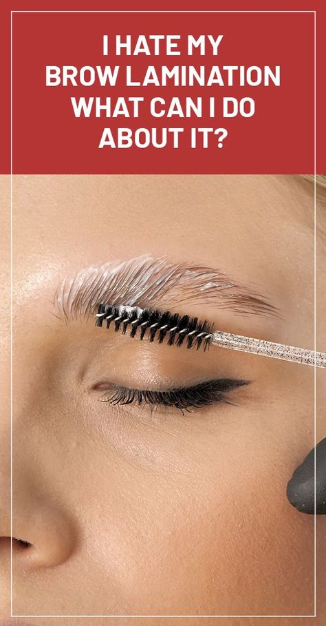 Brow Lamination On Thick Eyebrows, What Is Eyebrow Lamination, How To Do Brow Lamination At Home, Natural Looking Brow Lamination, Laminated Eyebrows Before And After, Laminating Eyebrows, How To Laminate Eyebrows, Eyebrow Lamination Before And After, Natural Brow Lamination