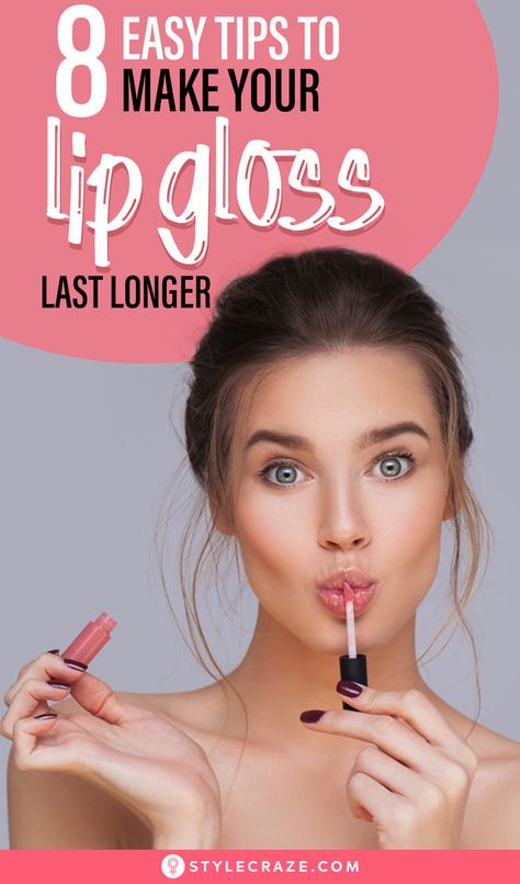 Hi gorgeous! If you are someone with a collection of lip glosses that are spilling from your makeup bag, you are at the right place! We love lip gloss, and we vouch for the notion that you can never have too many of them! How To Keep Lip Gloss On All Day, How To Apply Lip Gloss, Expensive Lipstick, Apply Lip Gloss, Micro Blading, Easy Makeup Ideas, Natural Lip Gloss, Diy Lip Gloss, Neat Tricks