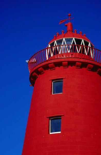 Poolbeg Lighthouse, Planet Images, Planets Images, Simply Red, Beacon Of Light, Foto Art, Light House, Colour Board, Dublin Ireland