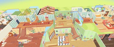 House Floorplan, Area Games, Graphics Game, Cartoon House, Xbox One Games, Nintendo Switch Games, House Design Photos, Reference Images, Sticker Book