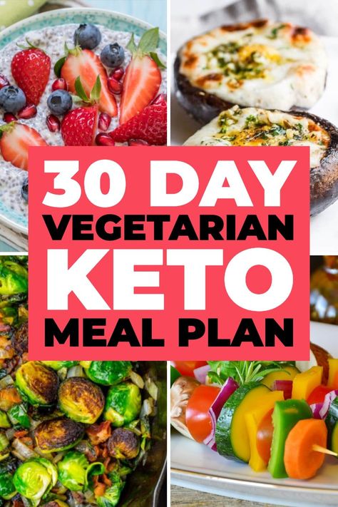 Vegetarian Keto Meal Plan, Vegetarian Keto Diet, Keto Diet For Vegetarians, Vegetarian Meal Plan, Keto Diet Guide, Keto Crockpot Recipes, Sample Meal Plan, Diet Breakfast Recipes, Ketogenic Diet Meal Plan