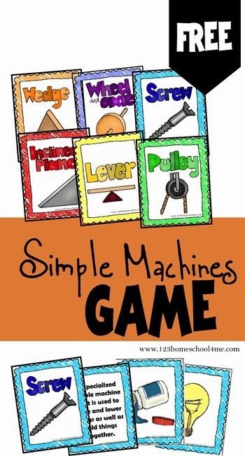 Simple Machines Unit, Simple Machines Activities, Simple Machine Projects, Grade 2 Science, Inclined Plane, Fourth Grade Science, Chemistry Education, 1st Grade Science, Activities Printable