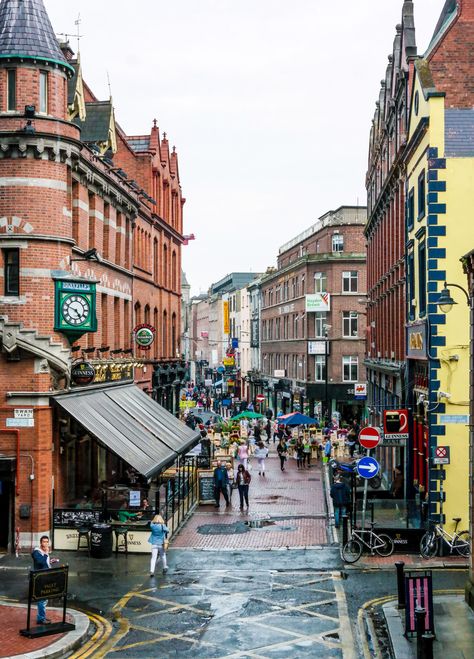 Dublin Grafton Street Dublin Aesthetic, Howth Dublin, Grafton Street Dublin, Dublin Street, Grafton Street, Dublin Ireland Travel, Travel Ireland, Ireland Trip, Explore City