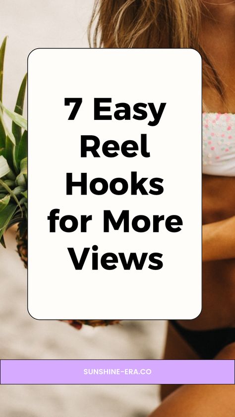 Master the art of creating captivating reel hooks with 7 game-changing ideas that will grab attention instantly! In the fast-paced world of social media, mastering engaging reel hooks can transform your content strategy. Lightning-fast, Instagram reel caption hooks are key to preventing your audience from scrolling away. Discover reel hooks for Instagram that maximize impact and improve viewer retention. Utilize creative call-to-actions and strategic hooks to sell on social media more effectively while standing out. Don't miss out on these essential tips! Hooks For Ig Reels, Hooks For Instagram Reels, Hooks For Instagram, 30 Day Instagram Challenge, Reel Hooks, Instagram Challenges, Creative Content Ideas, Catchy Captions, Myth Busters