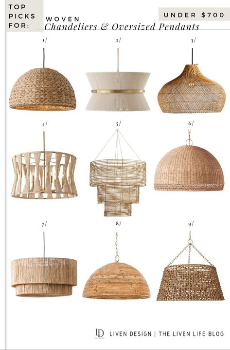 Shop Rodanthe Pendant and other curated products on LTK, the easiest way to shop everything from your favorite creators. Woven Chandelier Bedroom, Rattan Bedroom Light, Woven Light Pendant, Boho Bedroom Light Fixture, Natural Light Fixtures, Woven Light Fixture, Wicker Light Fixture, Natural Chandelier, Bohemian Light Fixtures